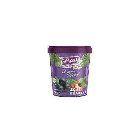 Açaí mineirinho guaraná 500g