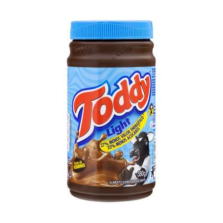 ACHOCOLATADO TODDY LIGHT POTE 380G