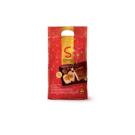 Lombo Suíno Sadia Temperado Congelado Kg