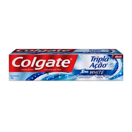 CREME DENTAL COLGATE T.ACAO XTRA WHITE 70G