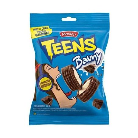 Biscoito Doce Marilan Teens Bauny 30g