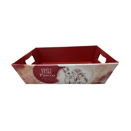 CESTA DE PASCOA C/ALCA ACOPLADA JR 38956          