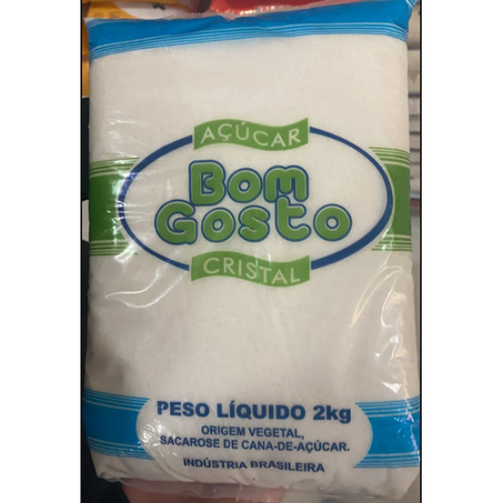 Açúcar bom gosto 2kg cristal