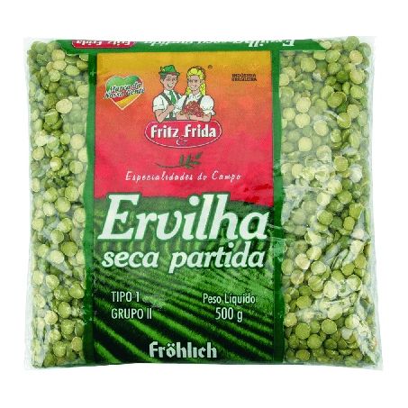 Ervilha fritz e frida 500g partida