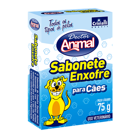 Sabonete doctor animal enxofre 75g