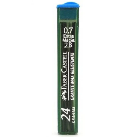 Esc grafite faber-castell 0.7b 24un