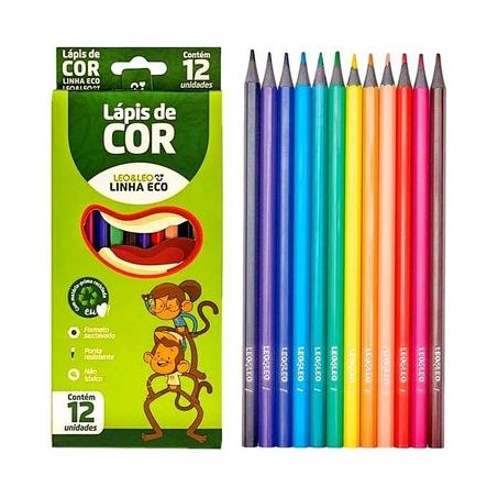 LAPIS COR LEO&LEO ECO C/12
