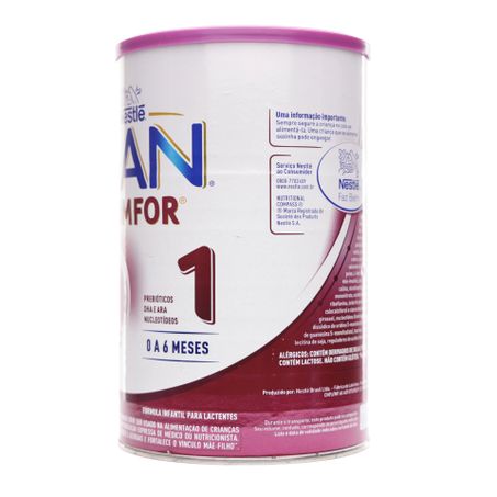 Leite nestle nan comfort 1 0 à 6 meses 1.2kg 360-10