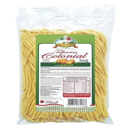 MASSA DITALIANE TALHARIM COLONIAL 500 G