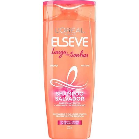 SHAMPOO ELSEVE 200ML LONGO DOS SONHOS
