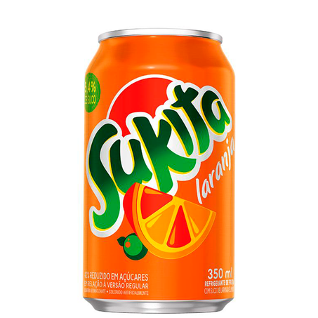 Refri Sukita Laranja Lata 350ml