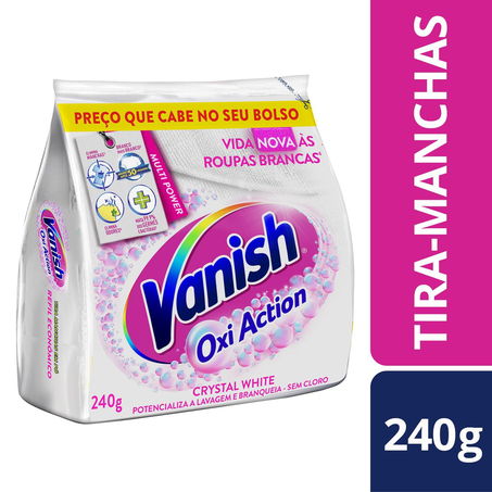 Tira Manchas Vanish White Sachê 240G
