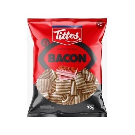 Snack de trigo tittos bacon 70g