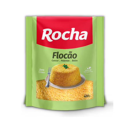 Farinha de milho rocha flocão 400g