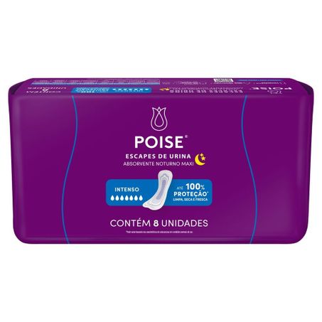 ABSORVENTE POISE LONGO S/ ABA ESCAPE URINA