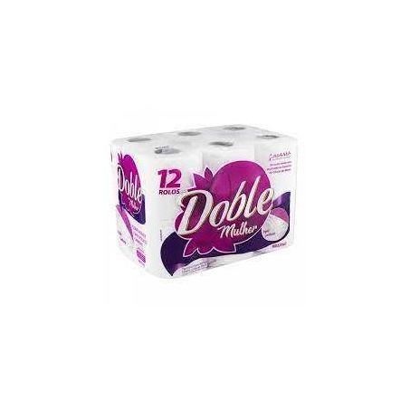 Papel higiênico doble folha dupla 20m c/12