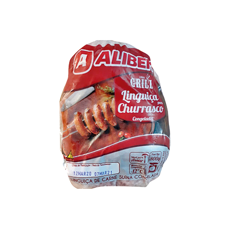 LINGUIÇA SUINA ALIBEM CONGELADA 800G