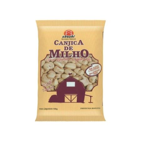 Pipoca Doce Okoshi 50g Canjica C/Açucar Organico