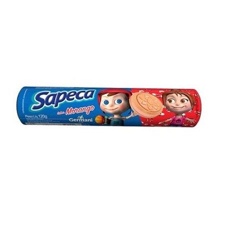 Biscoito rech coroa sapeca morango 120g*.