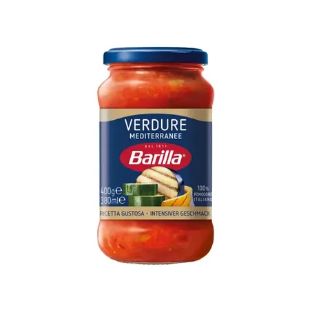 Molho Barilla Verdure Mediterranee 400g