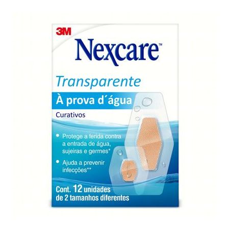 Curativos Nexcare C/12 Prova D'agua