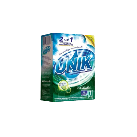 DETERGENTE PO MAQUINA LAVAR UNIK 1 KG             