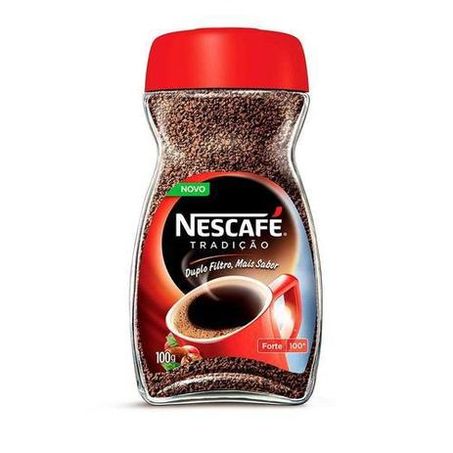 Cafe nescafe original soluvel vidro 100g