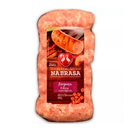 LINGUICA FRANGO NABRASA C/BAC 600G