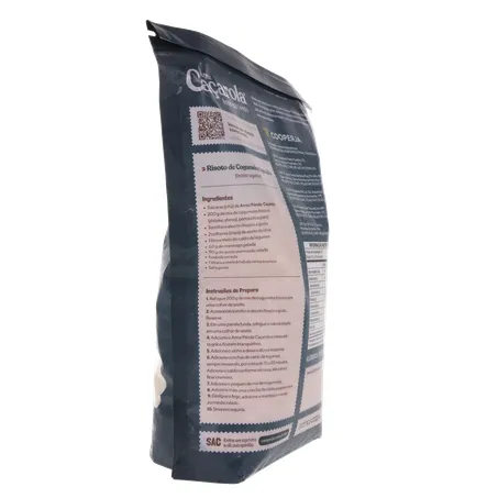 ARROZ CAÇAROLA PÉROLA ESPECIAL P/RISOTO PACOTE 1KG 360-12