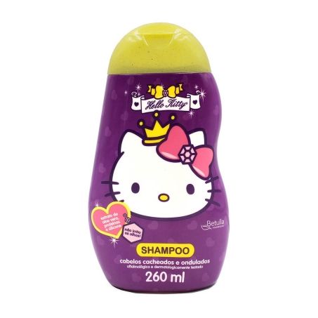 Sh Cia Da Natureza Hello Kitty 260ml Cacheados