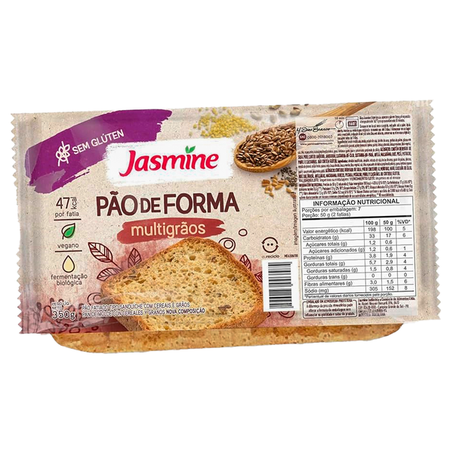 PÃO DE FORMA MULTIGRAOS SEM GLUTEN 350G