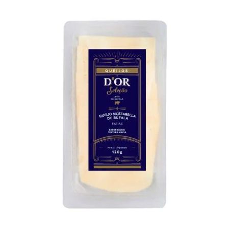 QUEIJO DOR MOZZARELLA BUFALA FATIADO