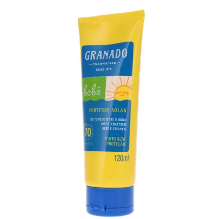 PROTETOR SOLAR INFANTIL GRANADO BEBÊ FPS70 120ML 360-3