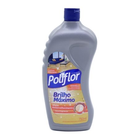 CERA POLIFLOR MAX BRILHO 750ML AMAR
