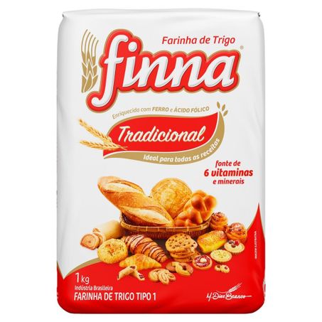 Farinha Trigo 1kg Finna T1
