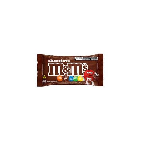 Chocolate m&m's chocolate ao leite 40g