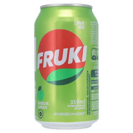 BEBIDA FRUKI SABOR LIMÃO LATA 350ML 360-16