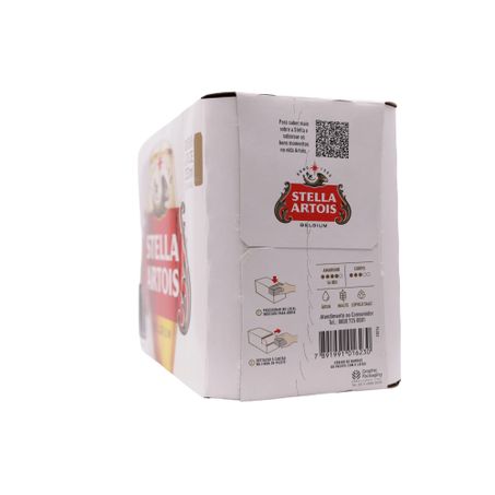 Cerveja stella artois 350ml c/8 und 360-42