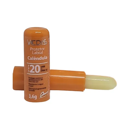 Protetor Labial Vedis 3,6g Fps 20 C/Caledula