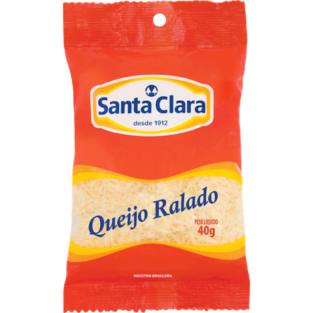 Queijo ralado 40g santa clara