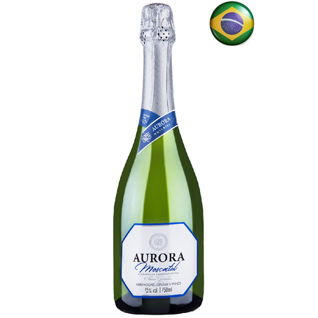 ESPUMANTE AURORA MOSCATEL 750ML