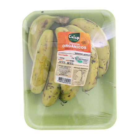 Banana Nanica Orgânica Caisp 600g
