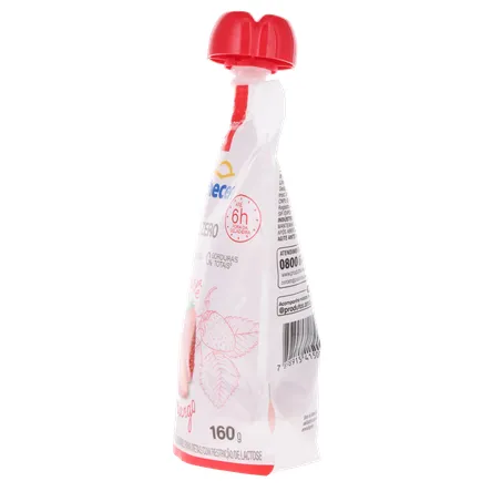 Iogurte Desnatado Amanhecer Morango Triplo Zero Squeeze 160gr 360-7