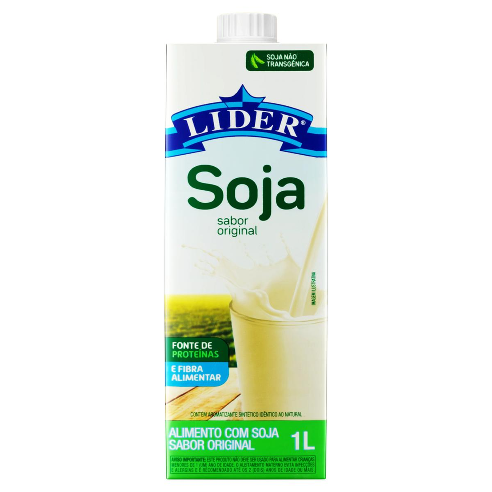 Bebida de Soja Lider 1 Litro - Original