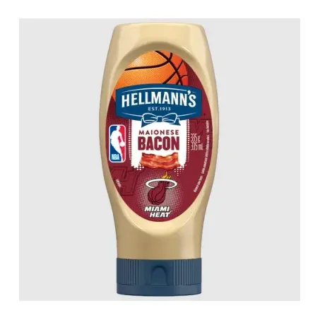 Maionese hellmanns bacon nba squeeze 335