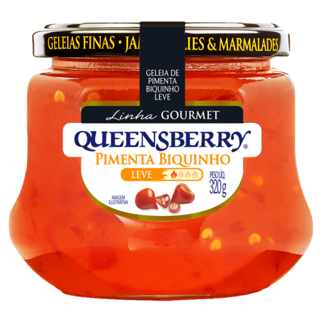 GELEIA QUEENSBERRY PIMENTA BIQUINHO  320G
