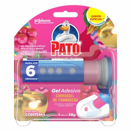 Pato gel adesivo carrossel fram ap 6 discos