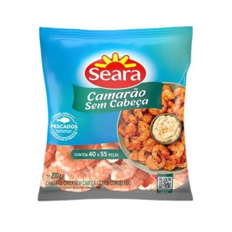 Camarao sem cabeca seara 200g