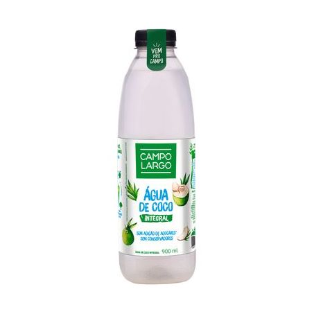 Água coco integral campo largo 900ml