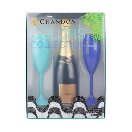 BEB. CHAMP. CHANDON RESERVE  BRUT 750ML C/2 TACAS